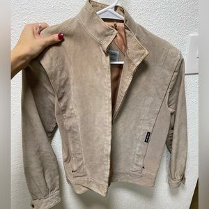 Member’s Only suede bomber jacket